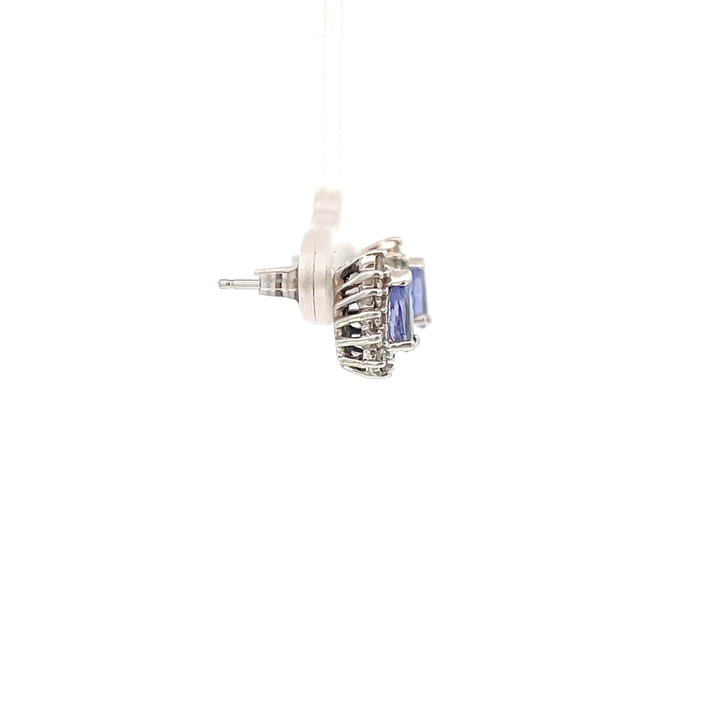 Tanzanite & Diamond Earrings