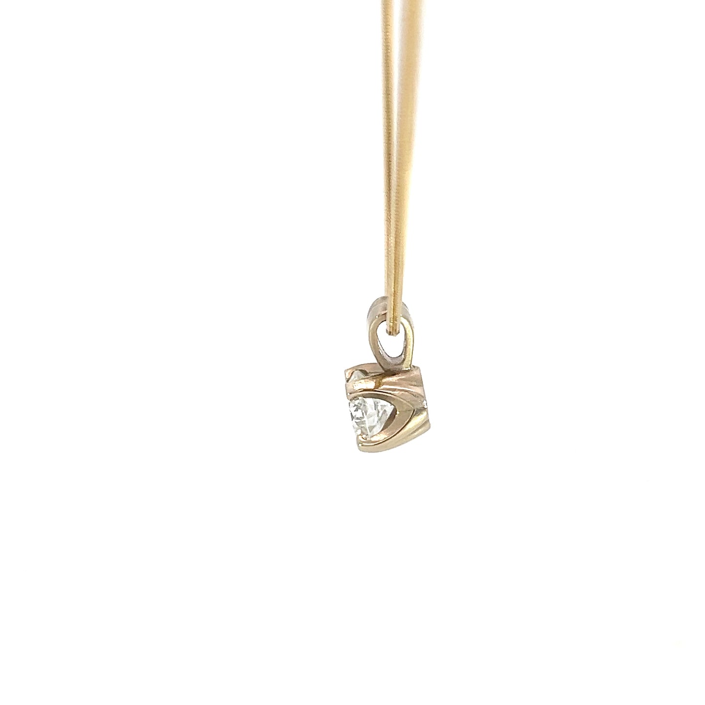 Solitaire Pendant Necklace