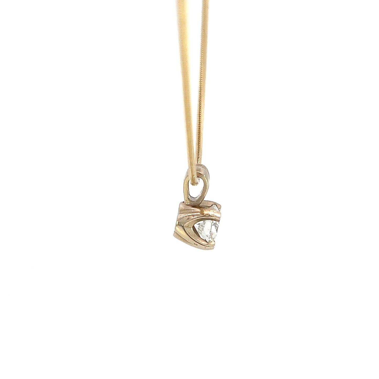 Solitaire Pendant Necklace