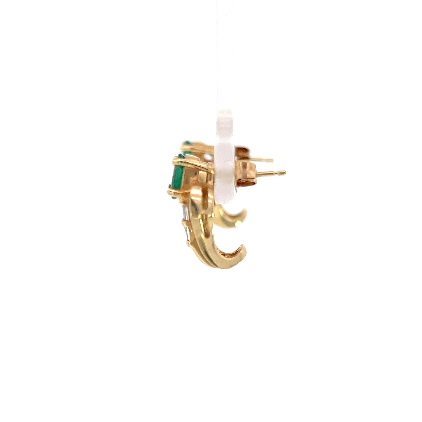 J Style Emerald Earrings