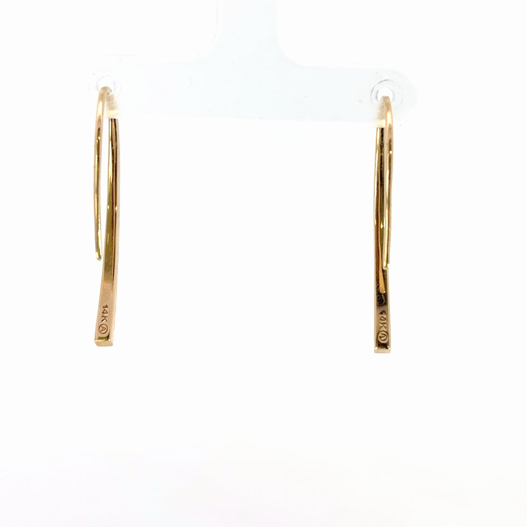 Diamond Dangle Earrings
