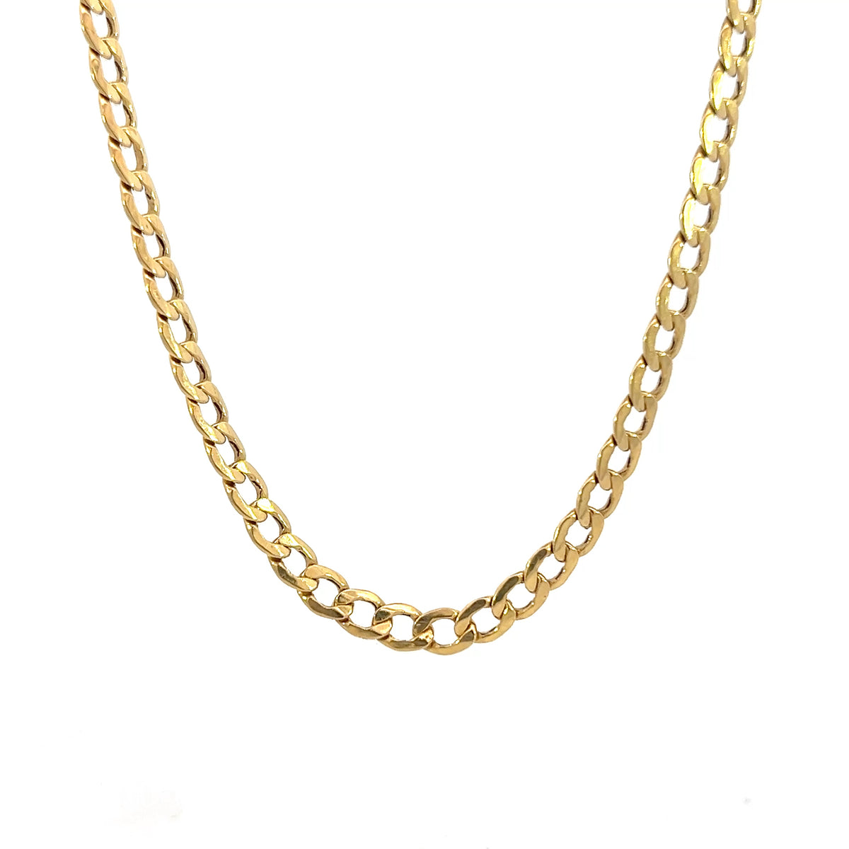 Gold Curb Chain