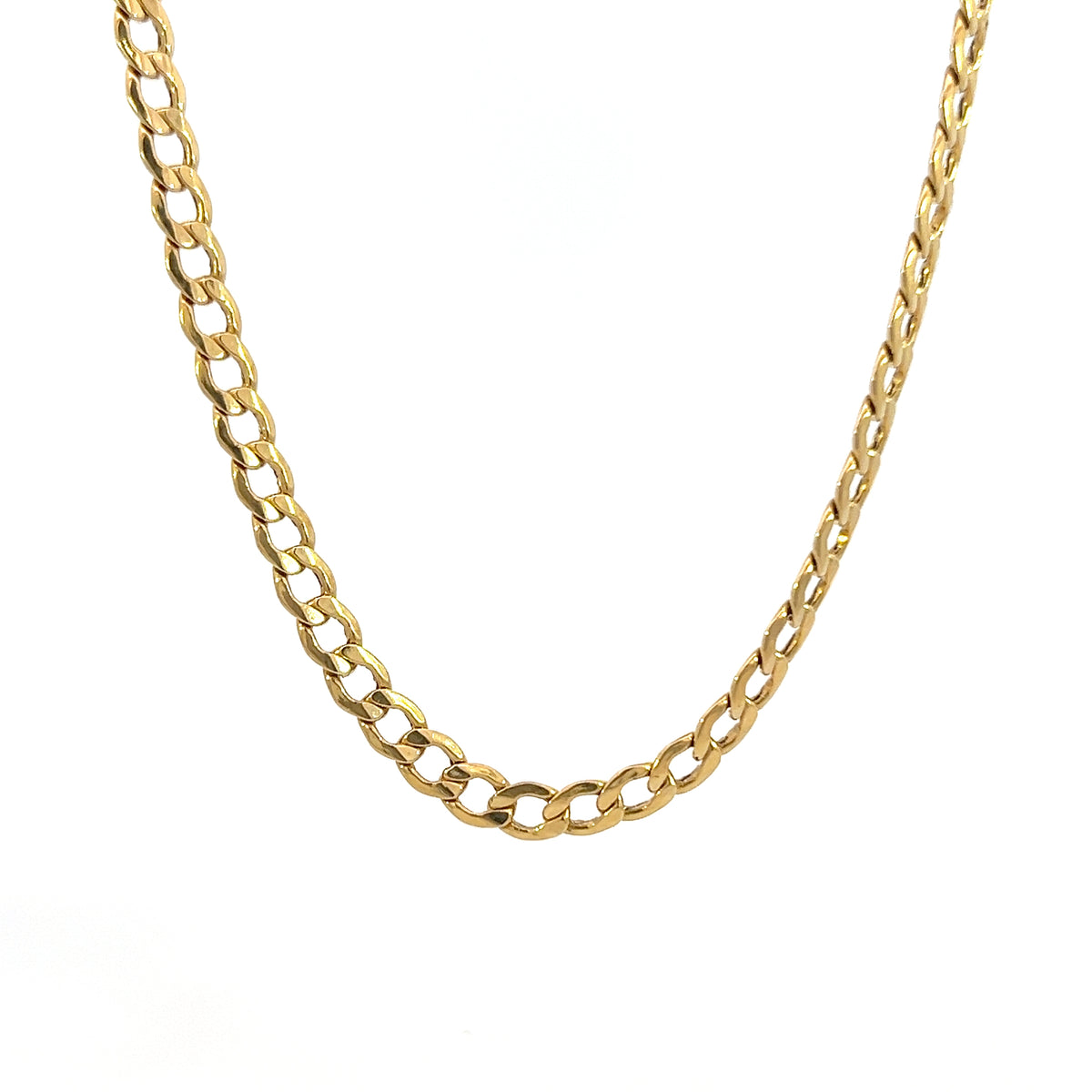Gold Curb Chain