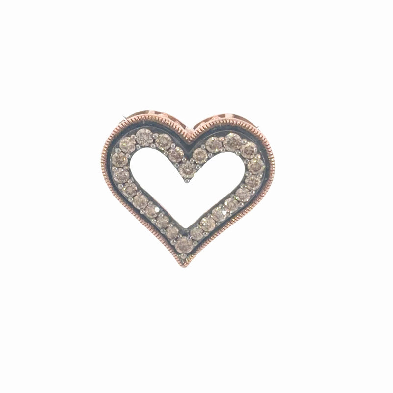 Rose Gold Heart Pendant