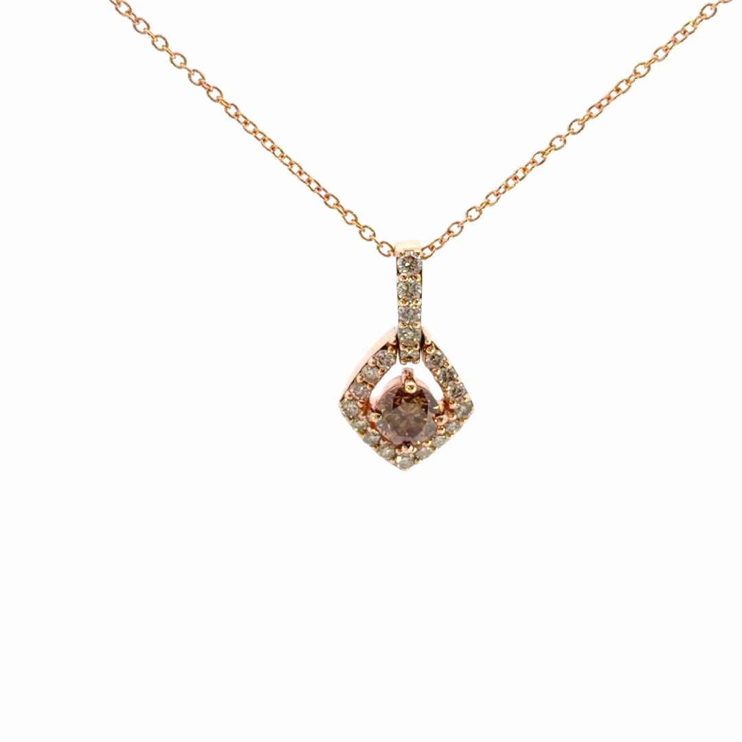 Chocolate Diamond Necklace