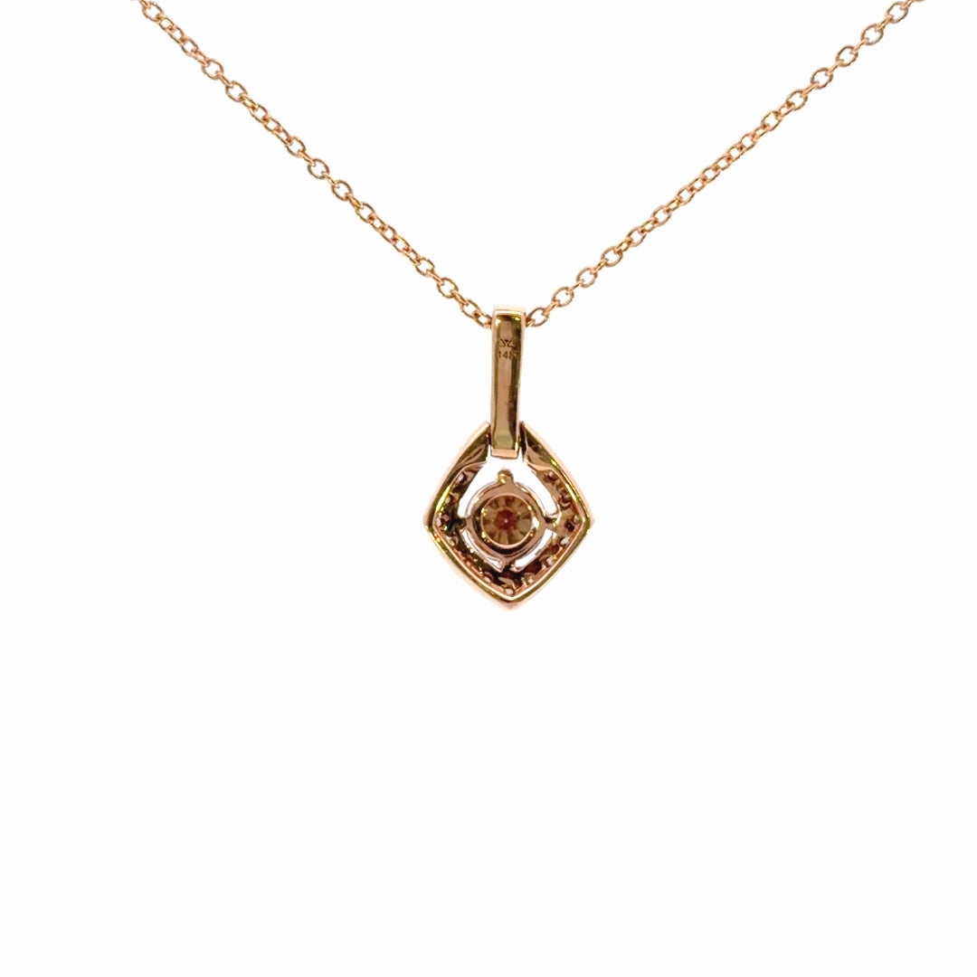 Chocolate Diamond Necklace