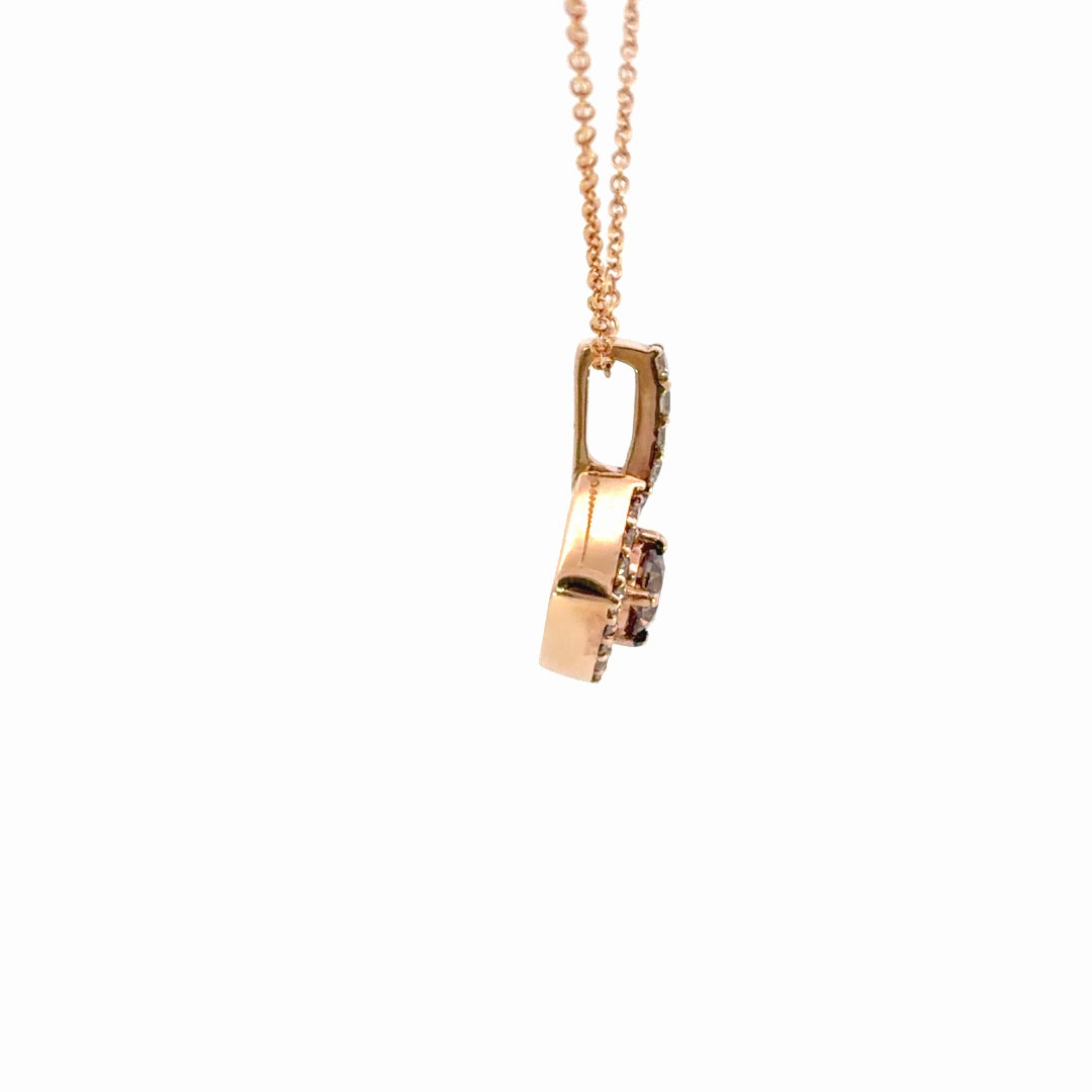 Chocolate Diamond Necklace