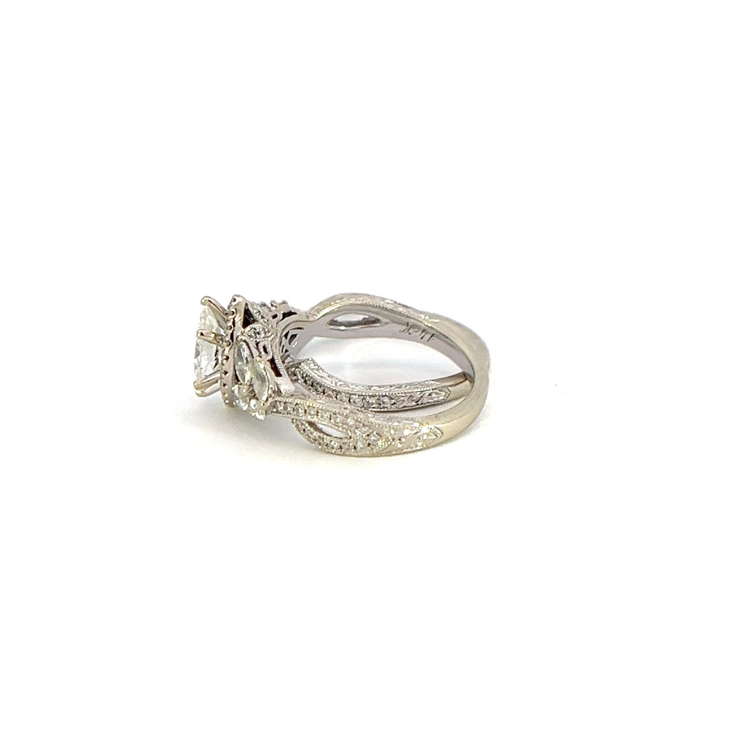 Marquise Wedding Ring Set