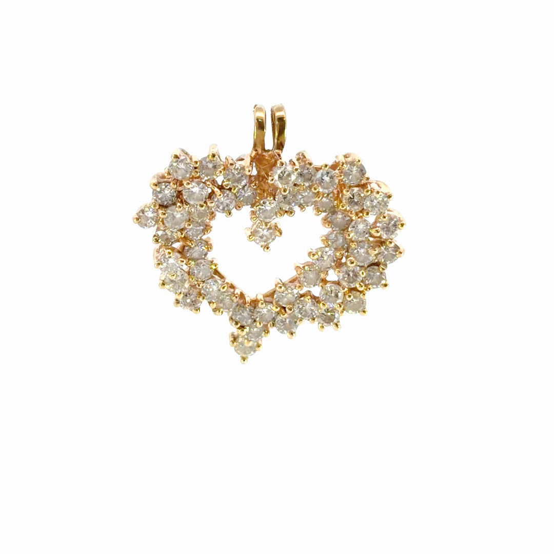Diamond Heart Pendant