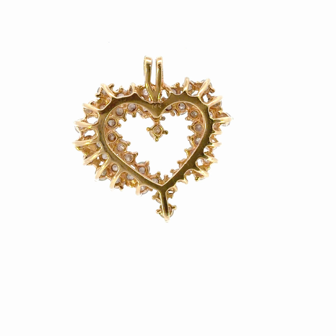 Diamond Heart Pendant