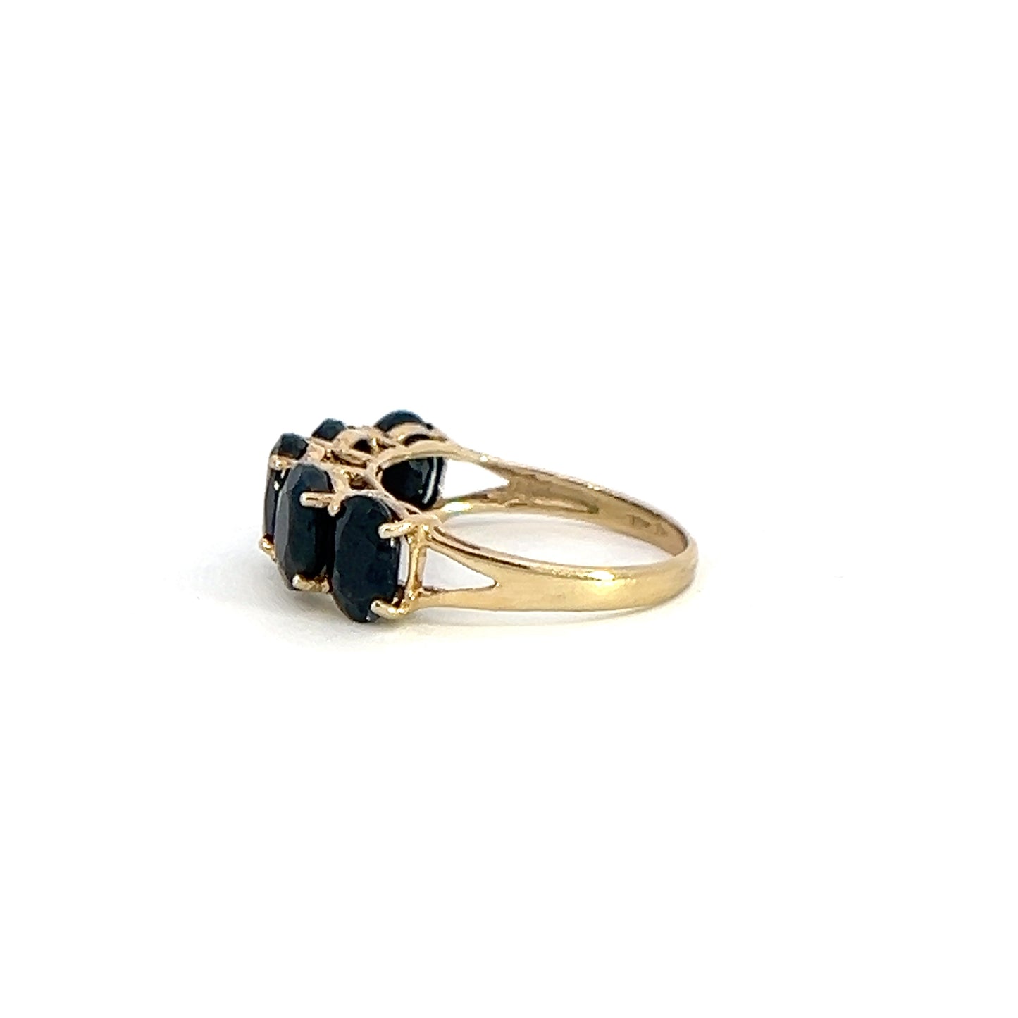 Blue Sapphire Band RIng