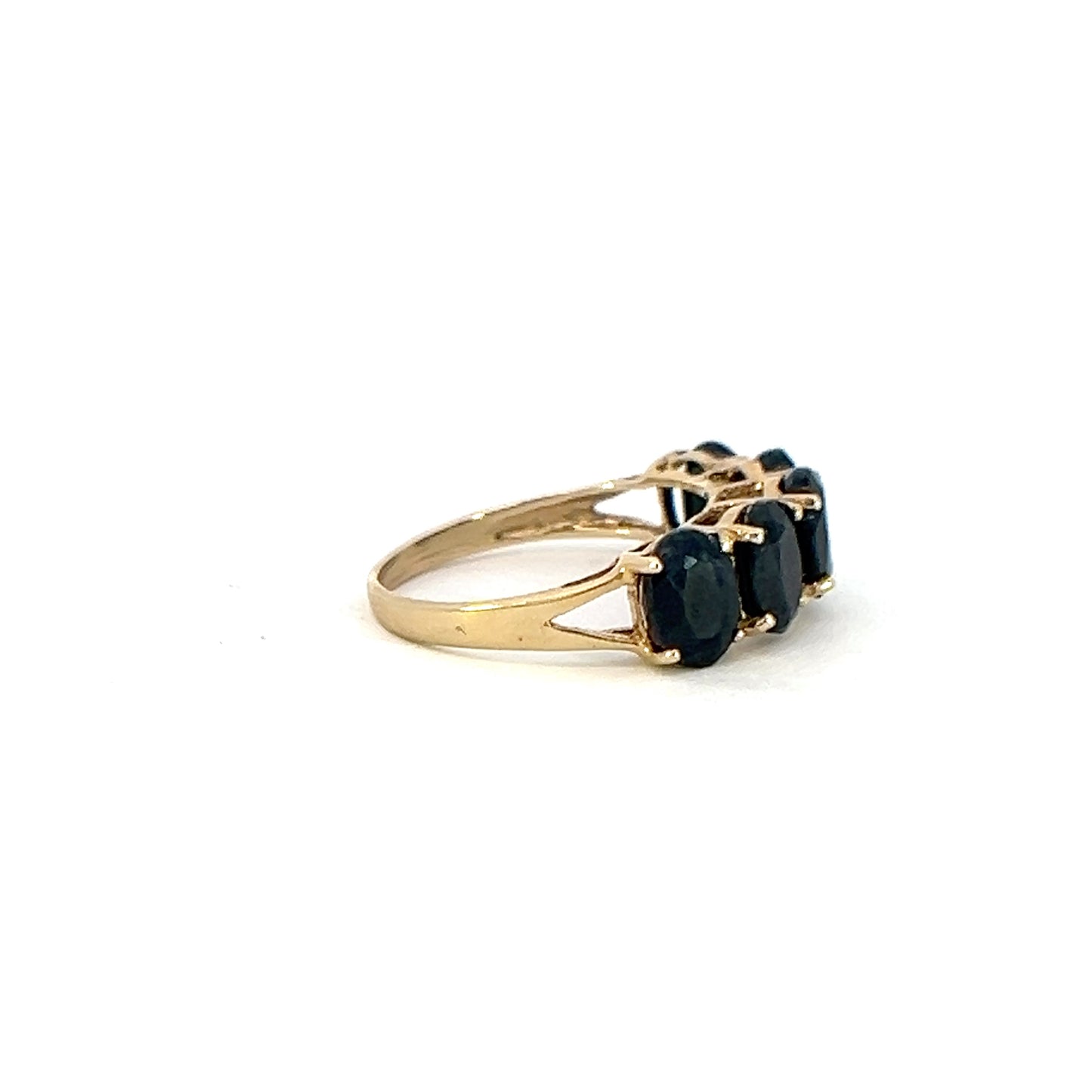 Blue Sapphire Band RIng