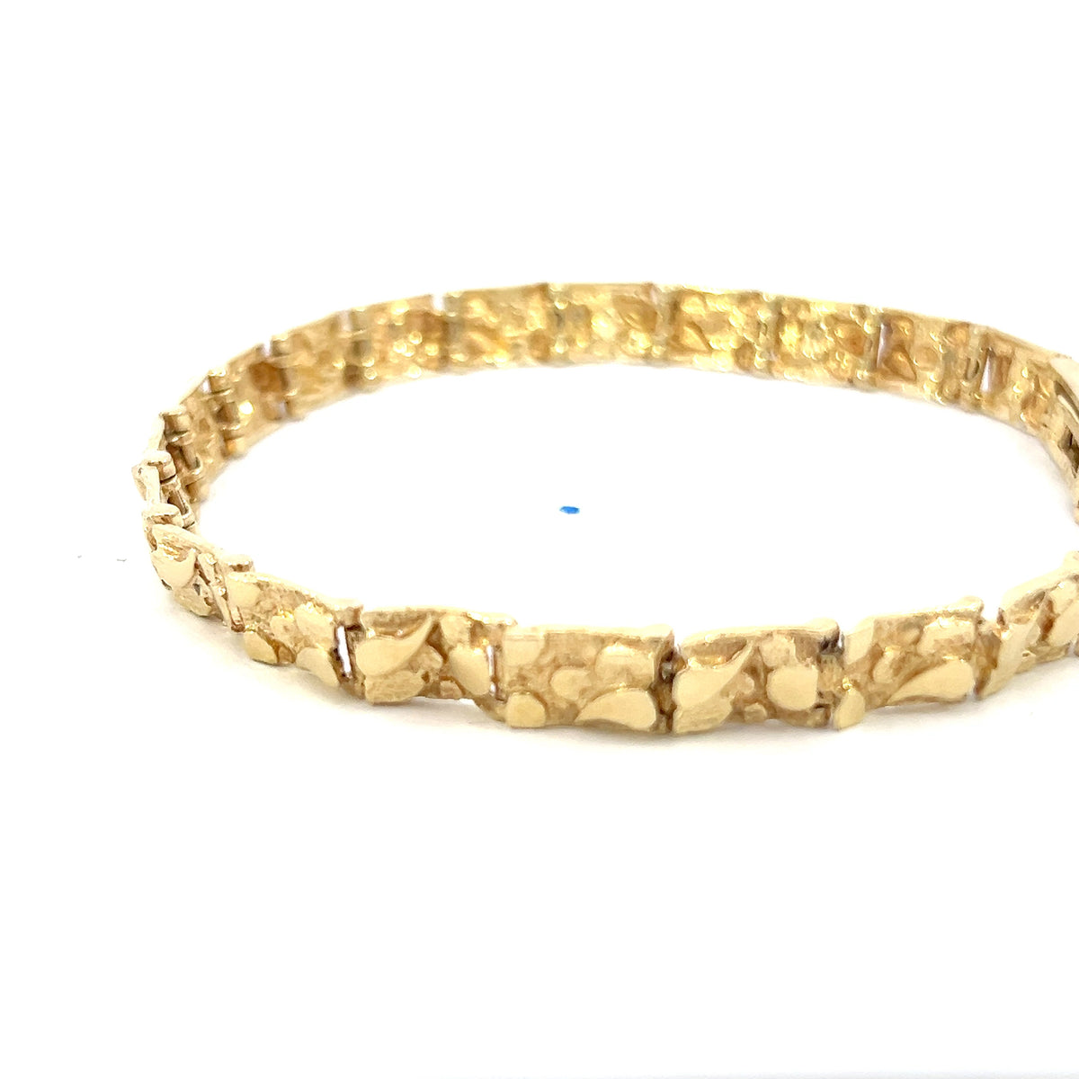 Gold Nugget Bracelet