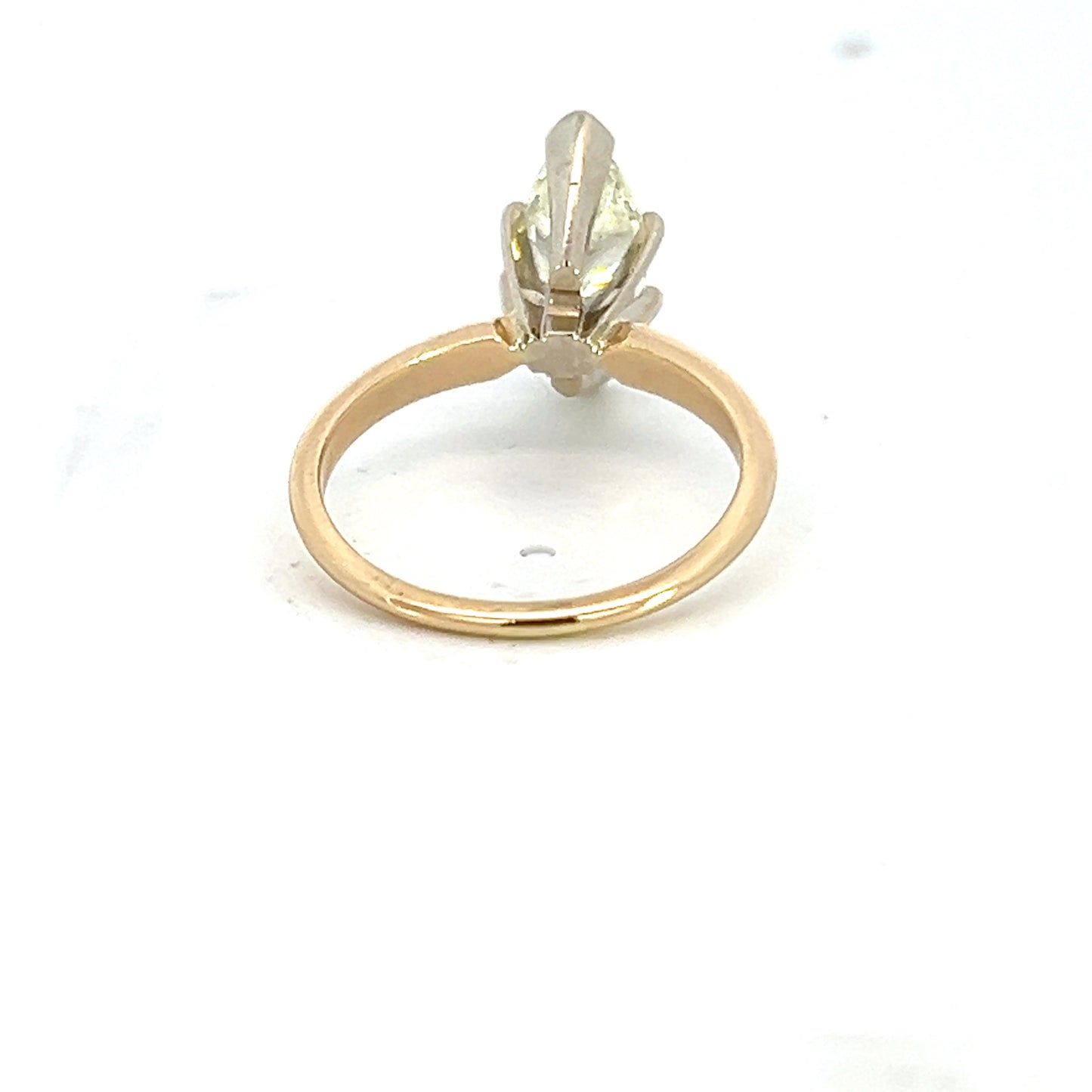 Marquise Solitaire Engagement Ring