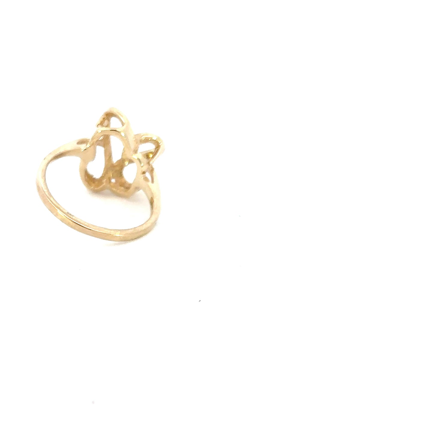 Yellow Gold Heart Ring