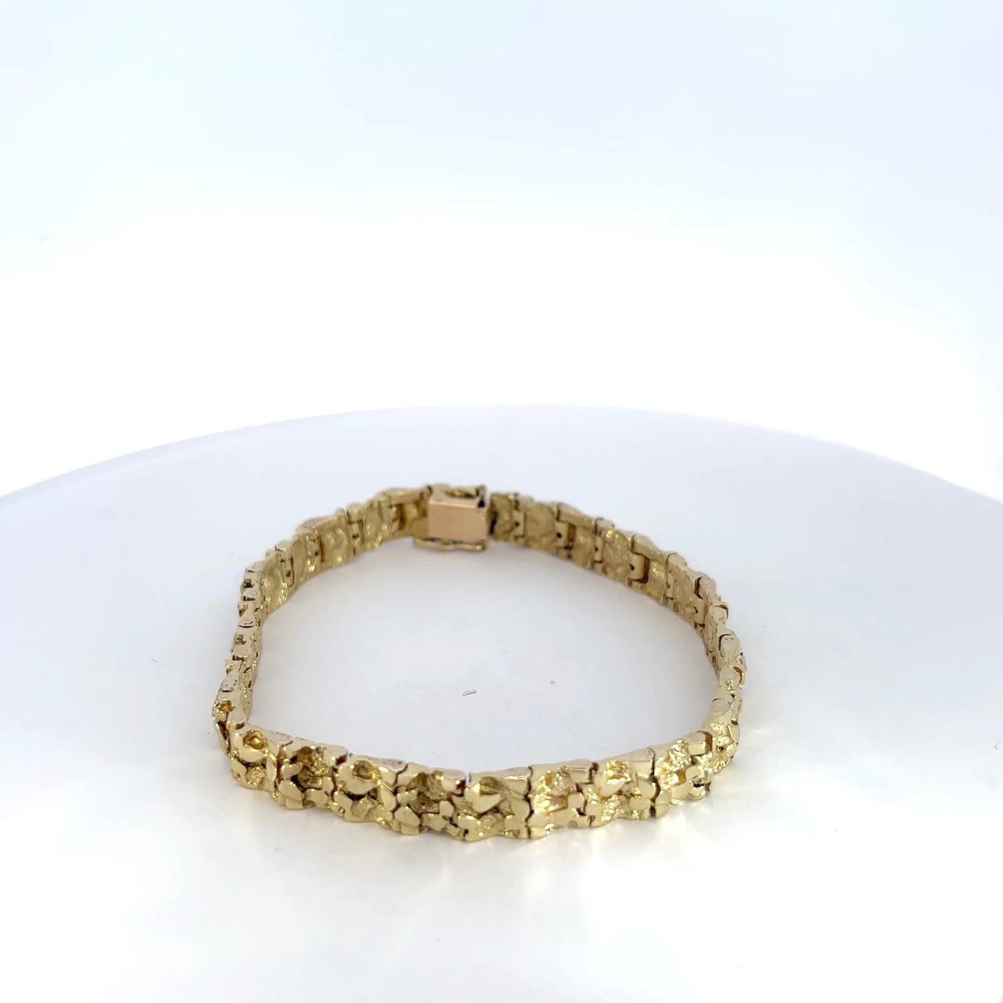 Gold Nugget Bracelet