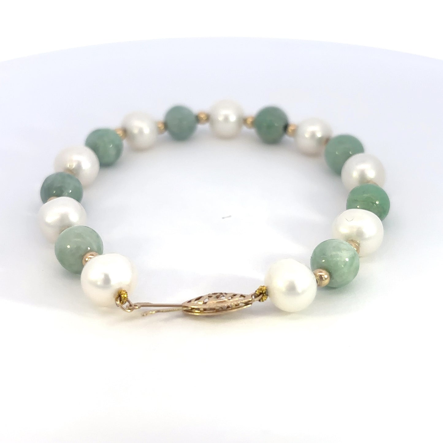 Jade & Pearl Bracelet