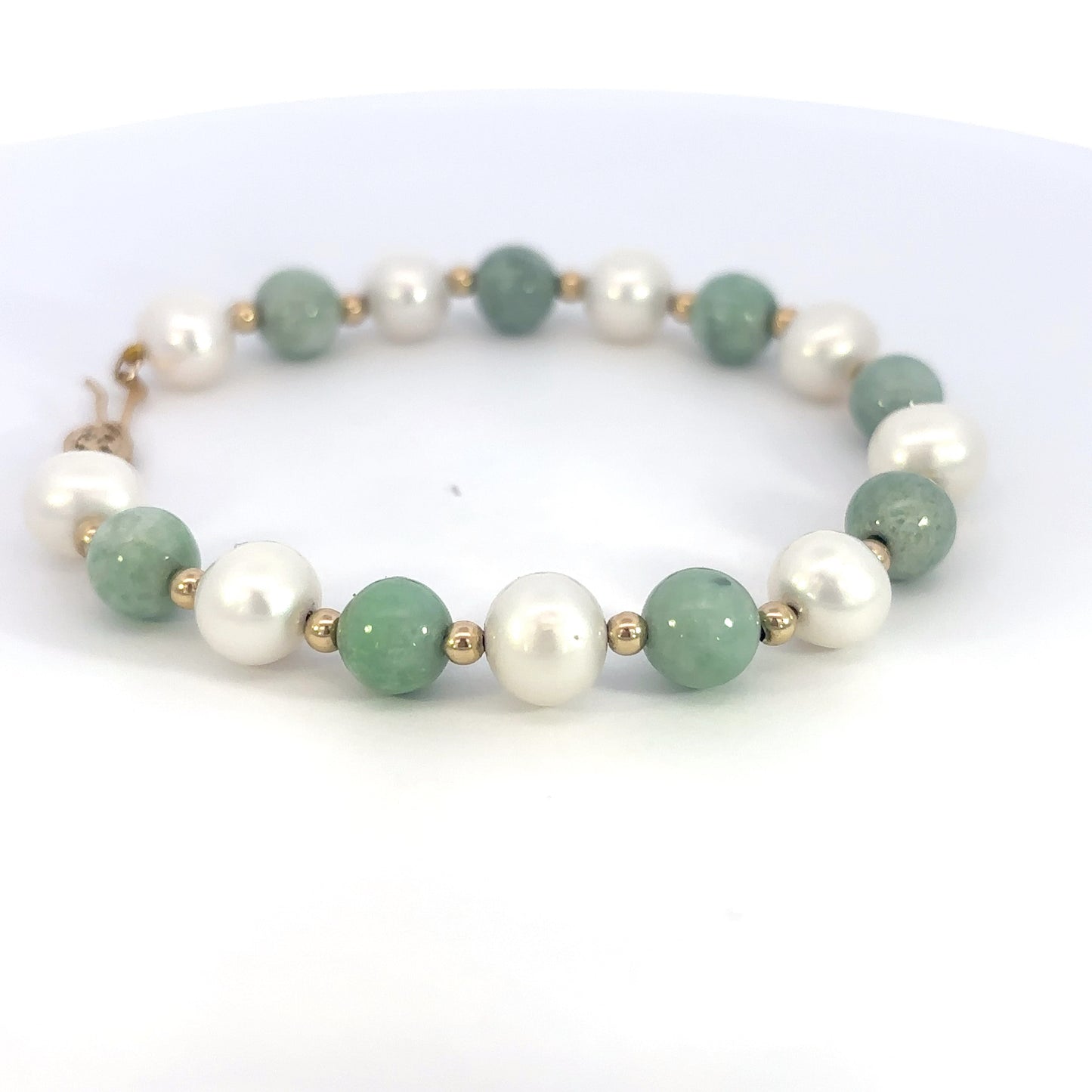 Jade & Pearl Bracelet