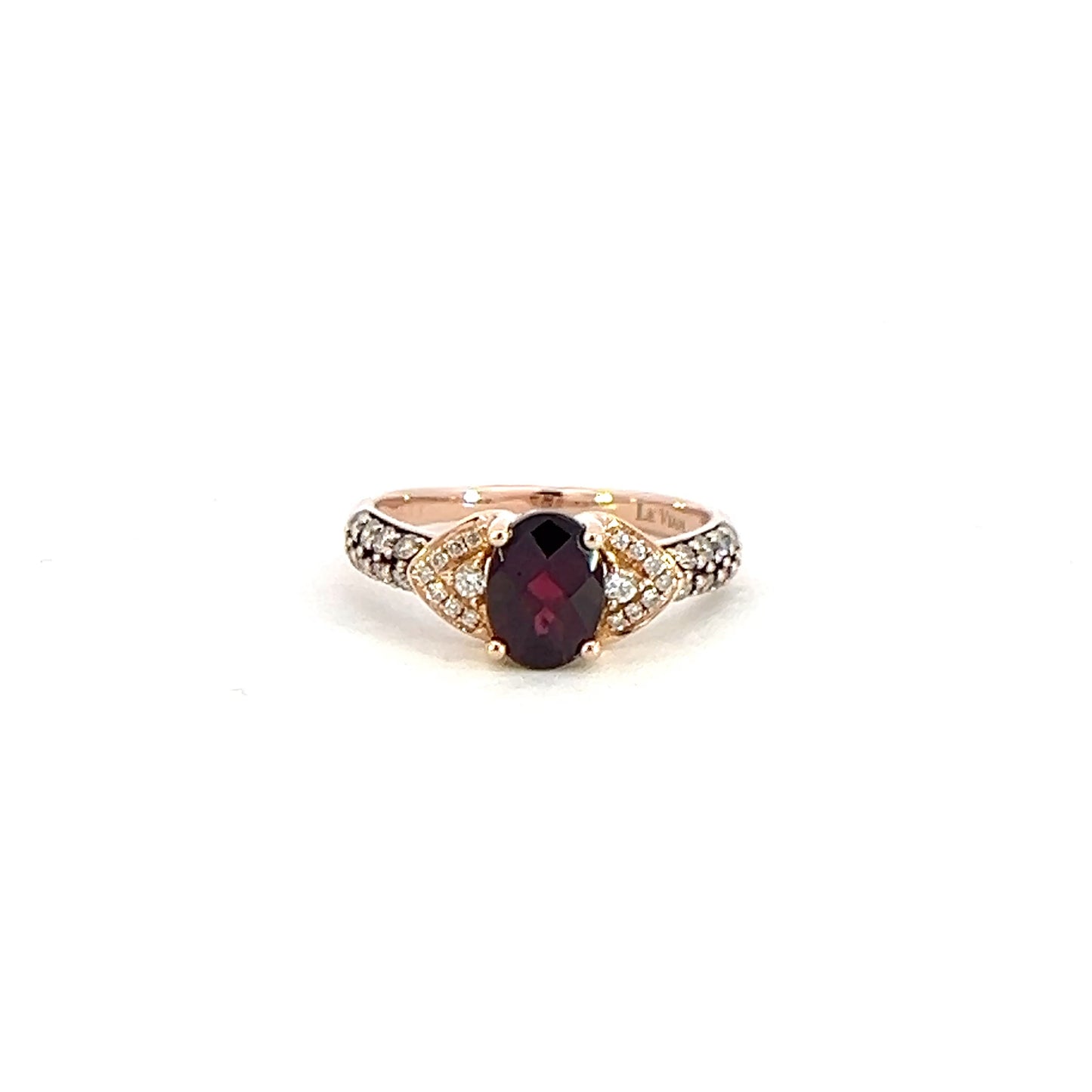Chocolate & White Diamond Fashion Ring