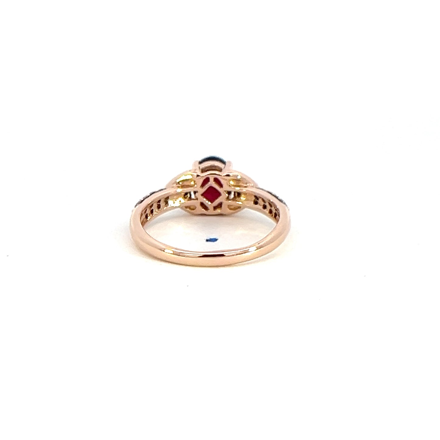 Chocolate & White Diamond Fashion Ring