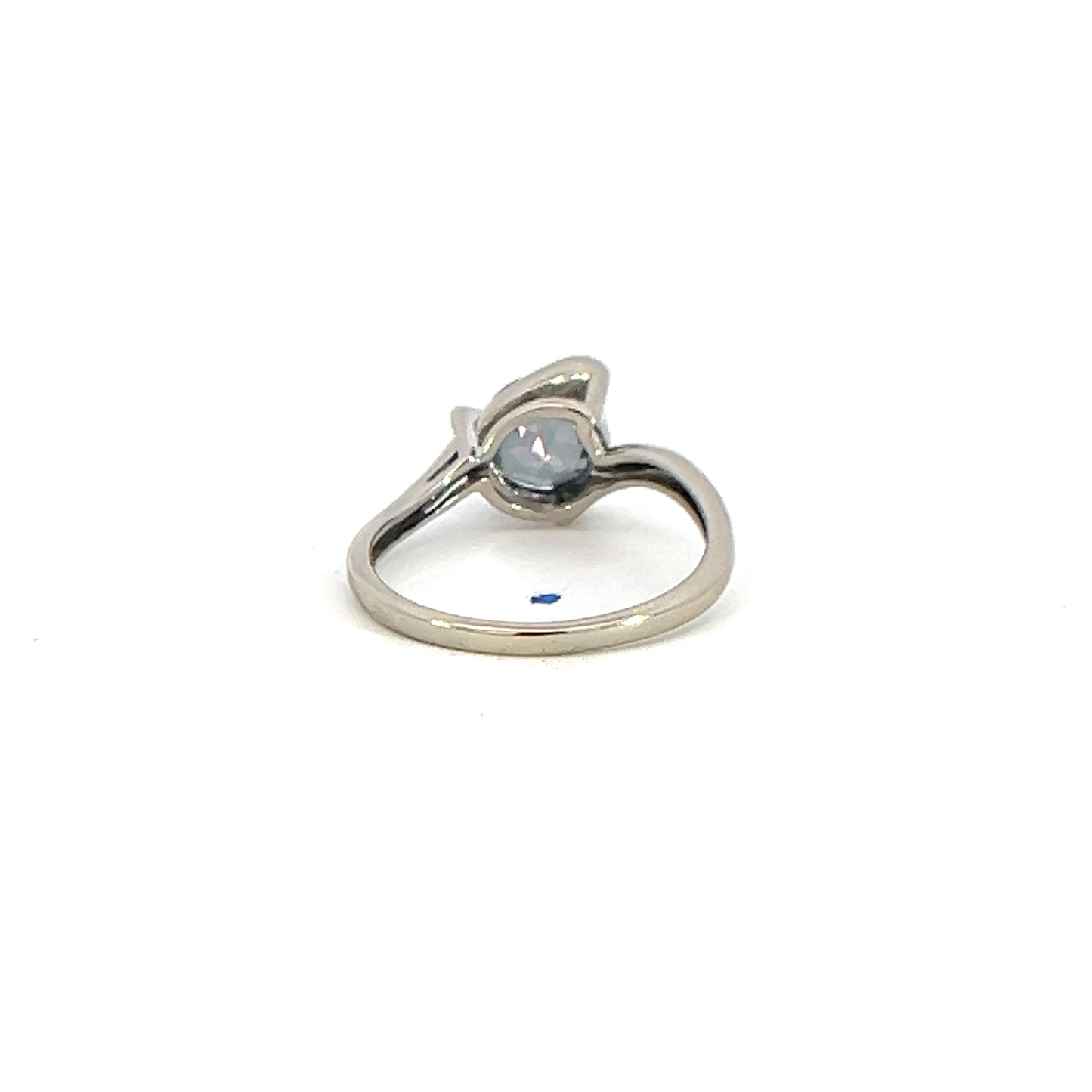 Mystic Topaz Solitaire Ring