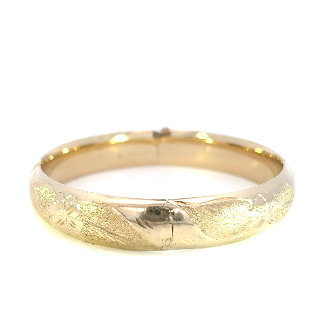 Gold Bangle Bracelet