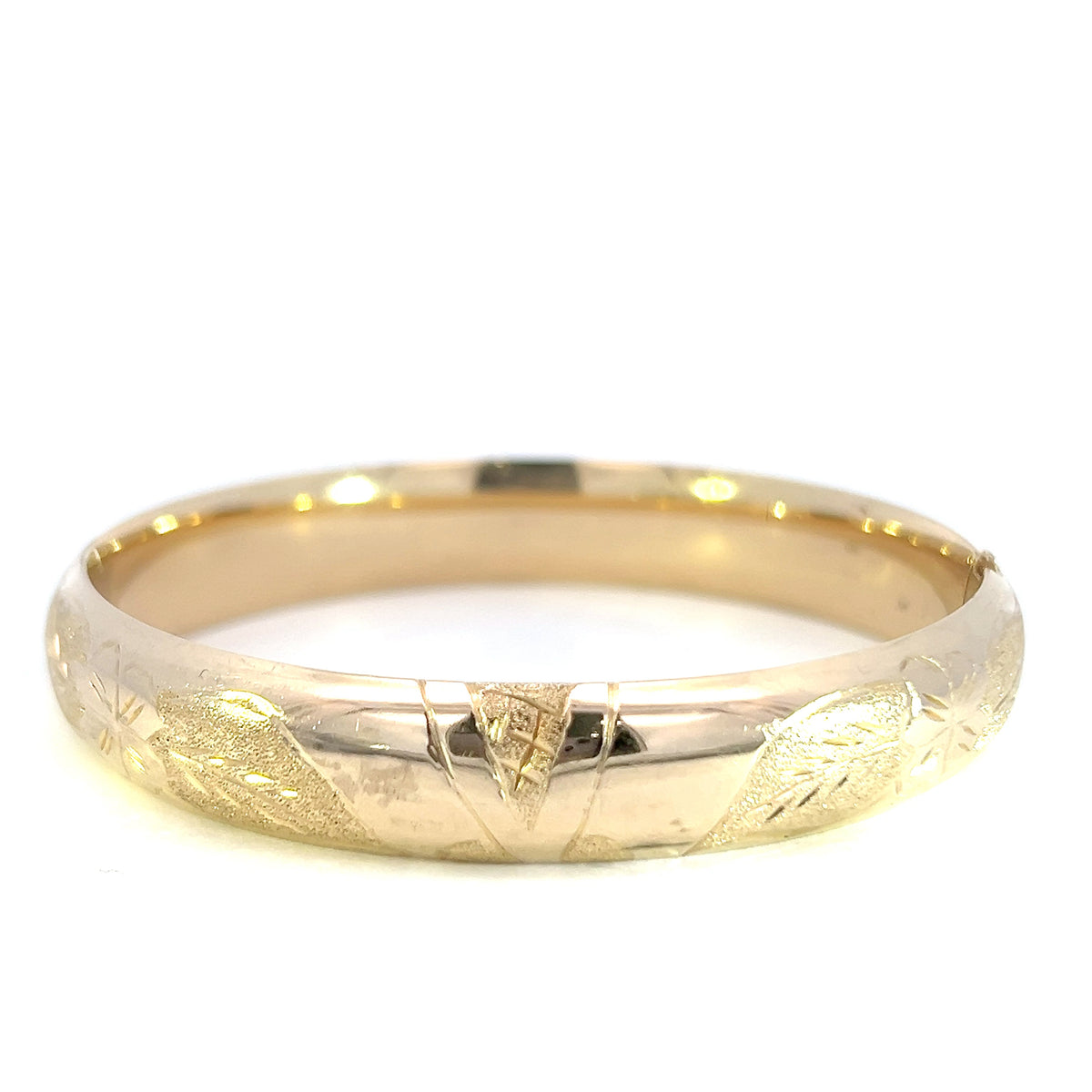 Gold Bangle Bracelet