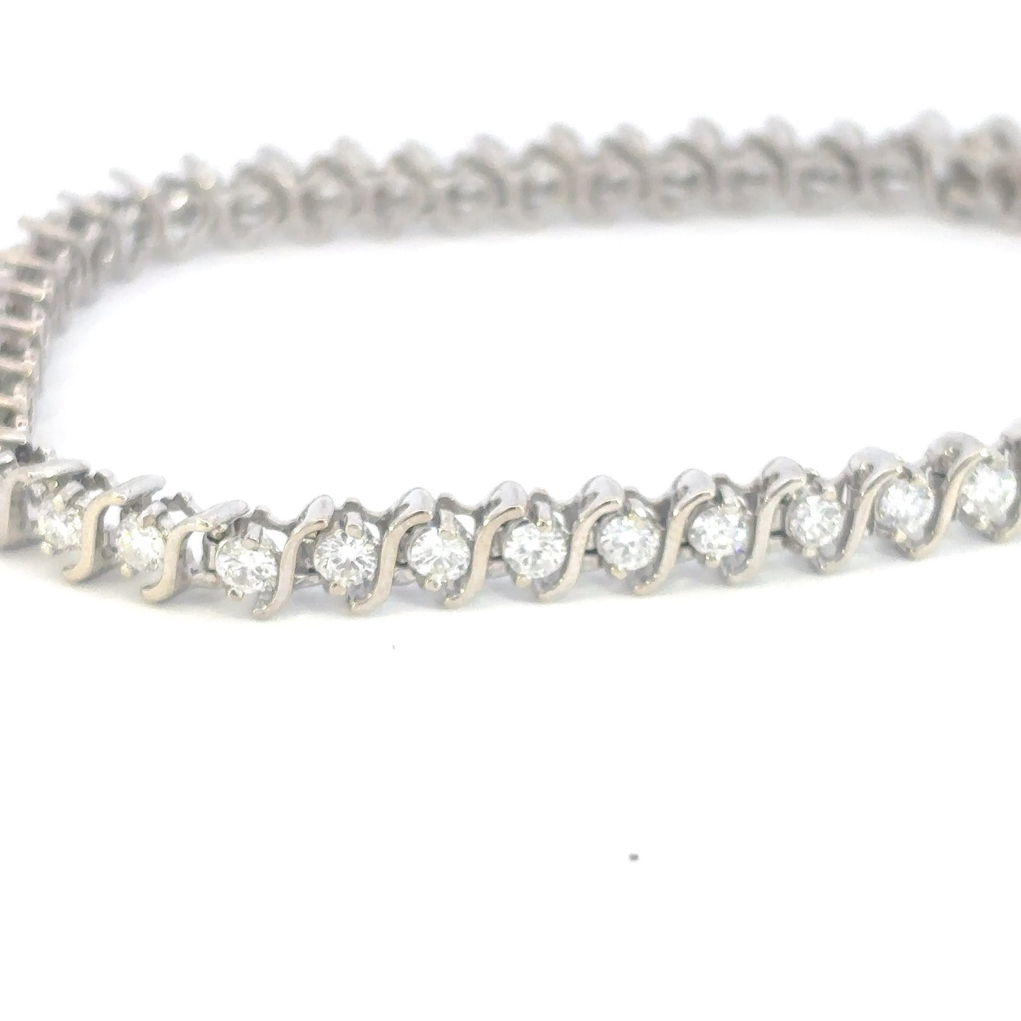 White Gold Diamond Tennis Bracelet