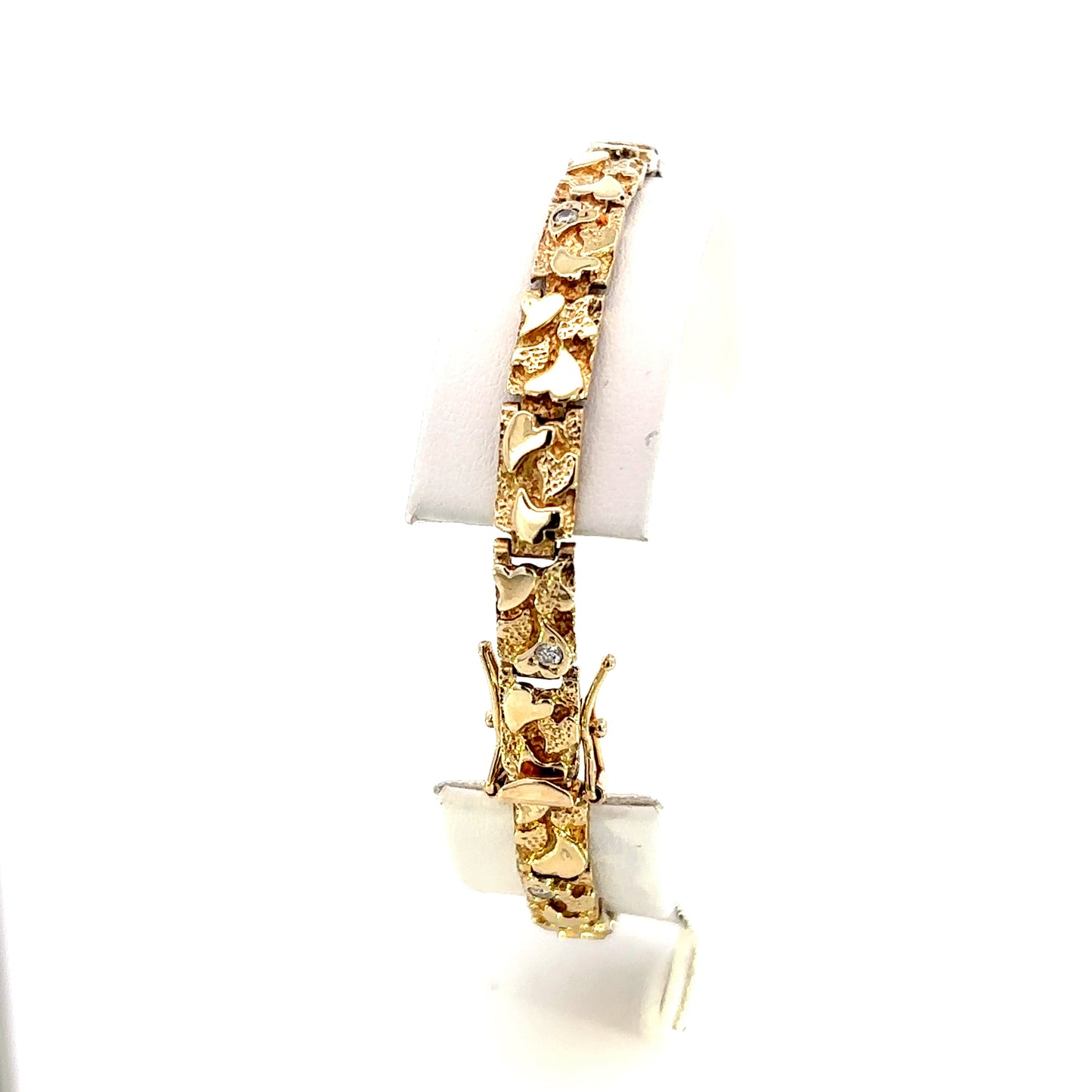 Gold Nugget Bracelet