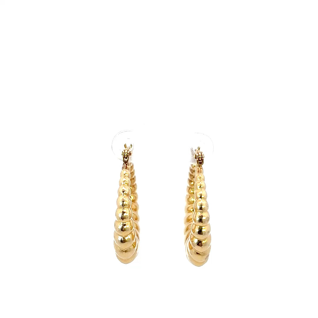 Gold Hoop Earrings