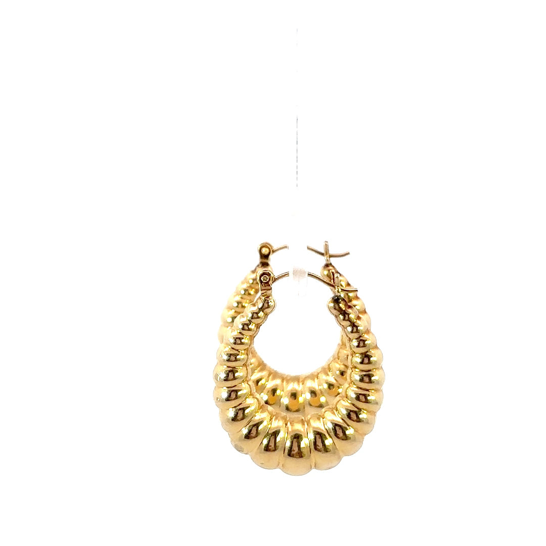 Gold Hoop Earrings