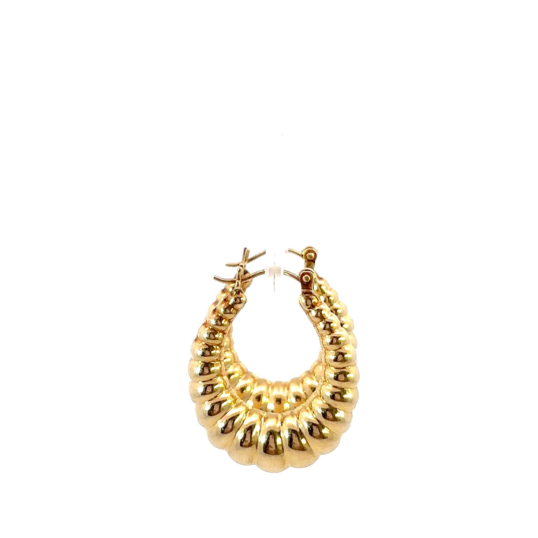 Gold Hoop Earrings