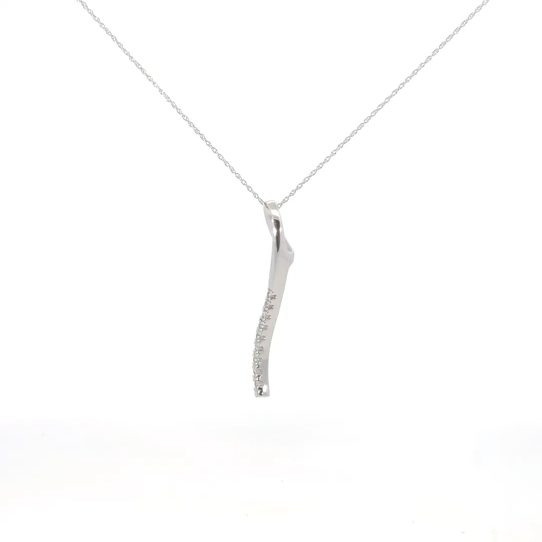 Diamond Spin Necklace