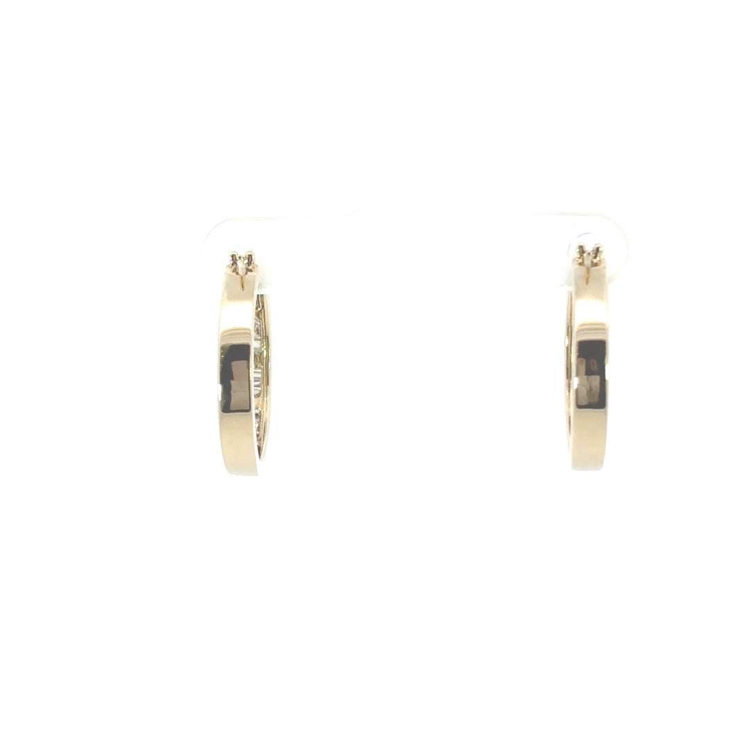 Baguette Diamond Earrings