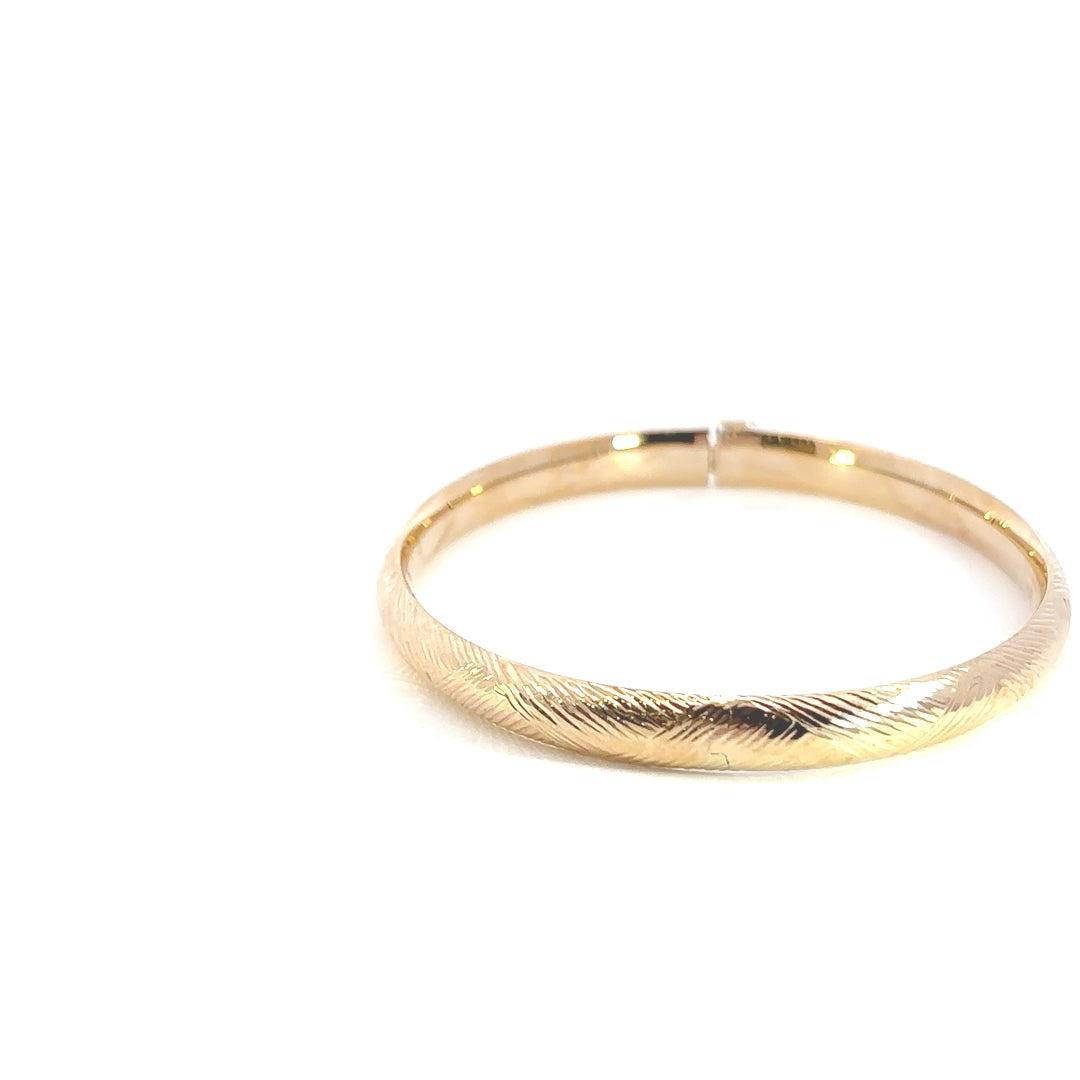 Gold Bangle