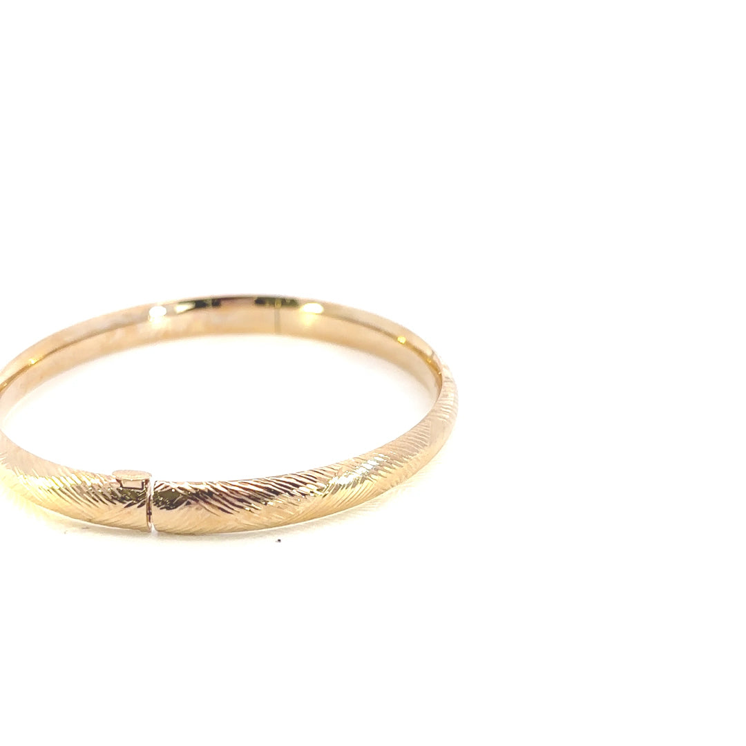 Gold Bangle