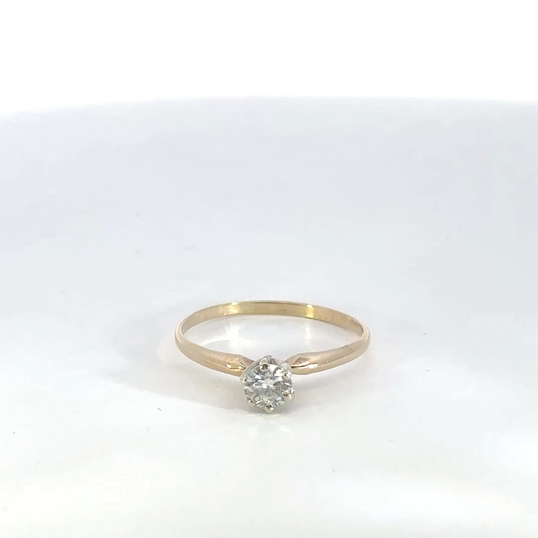 Solitaire Engagement Ring