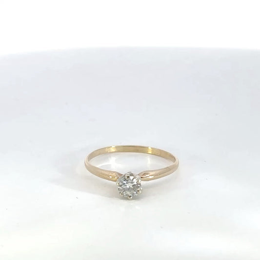 Solitaire Engagement Ring