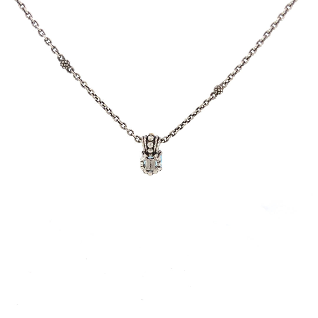 Lagos Solitaire Necklace