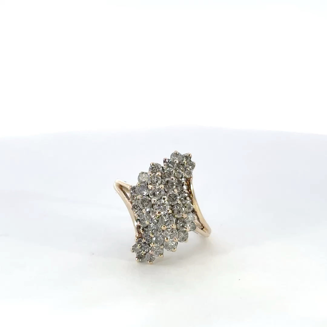 Women's Cluster Ring