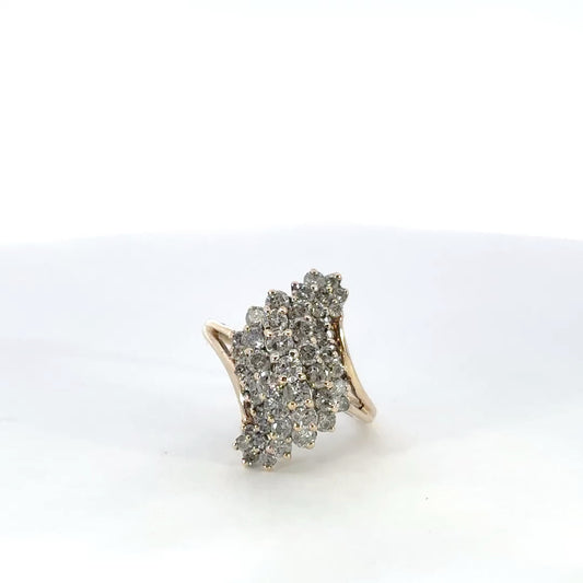 Women's Cluster Ring