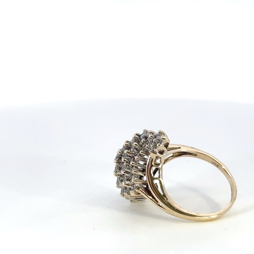 Women's Cluster Ring