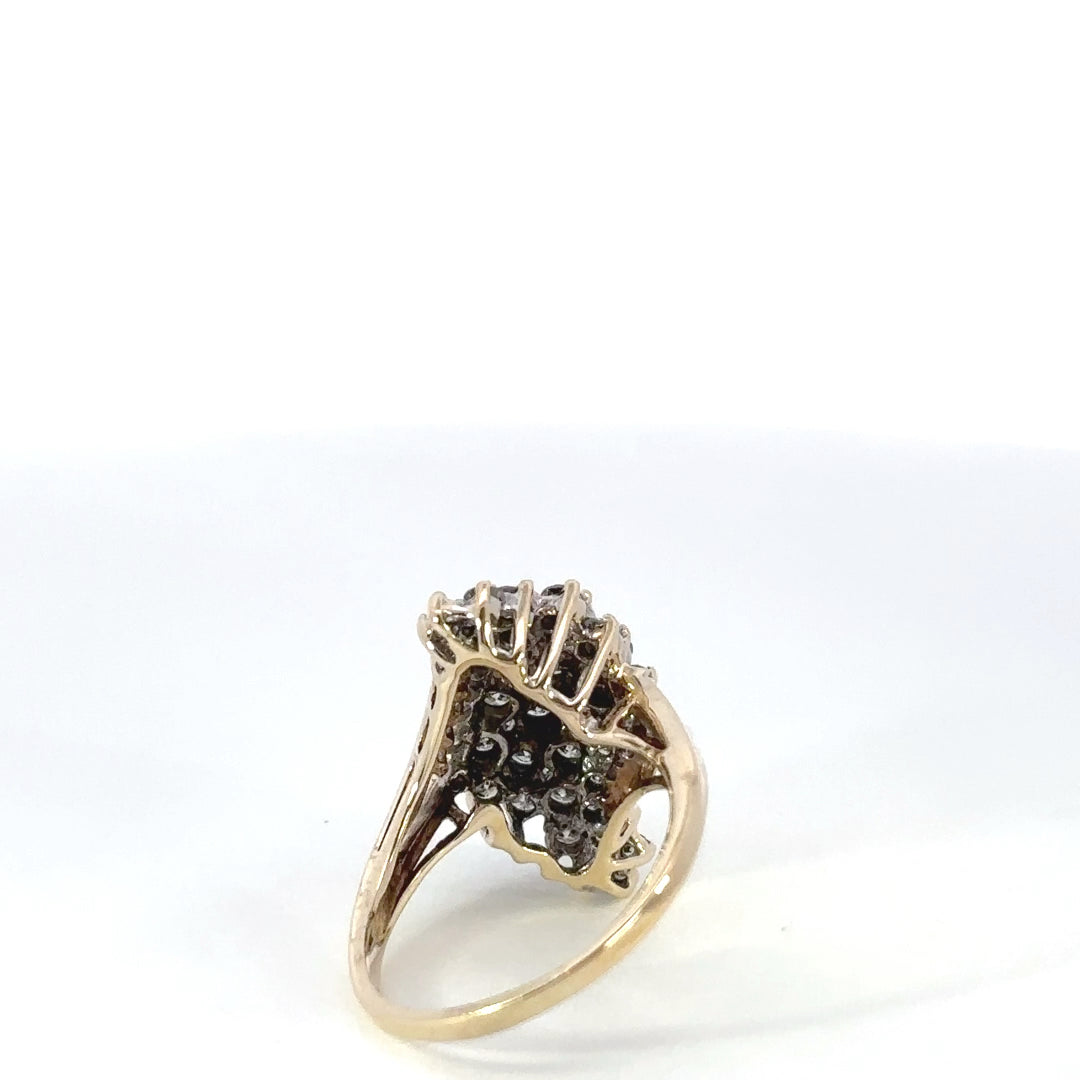Women's Cluster Ring