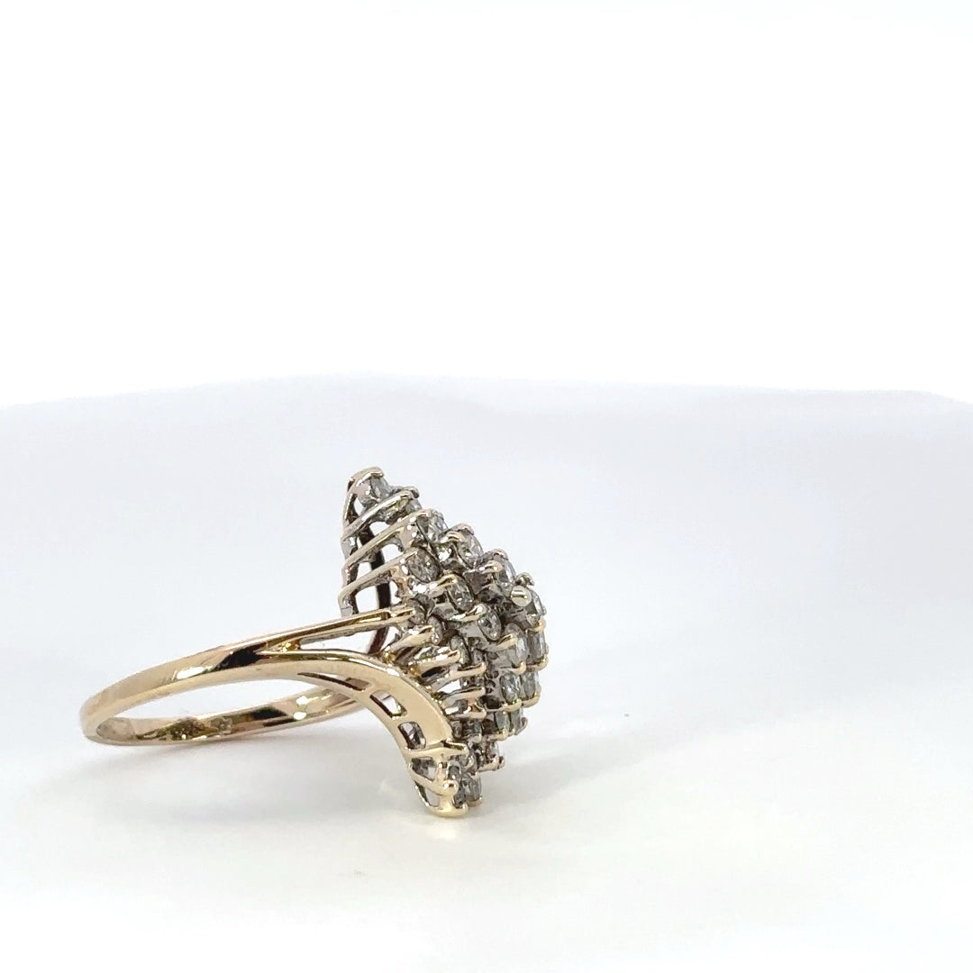 Women's Cluster Ring