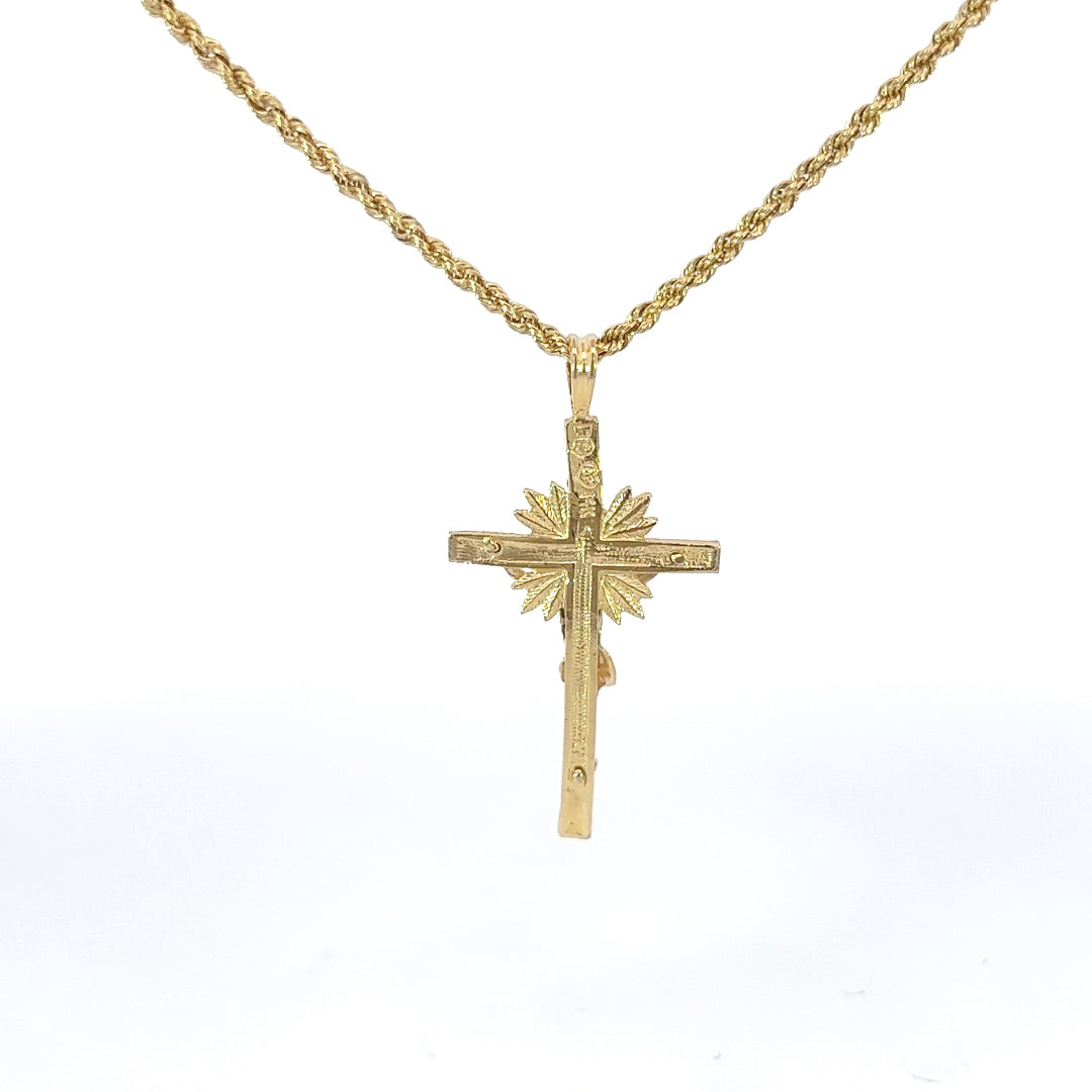 Gold Cross Necklace