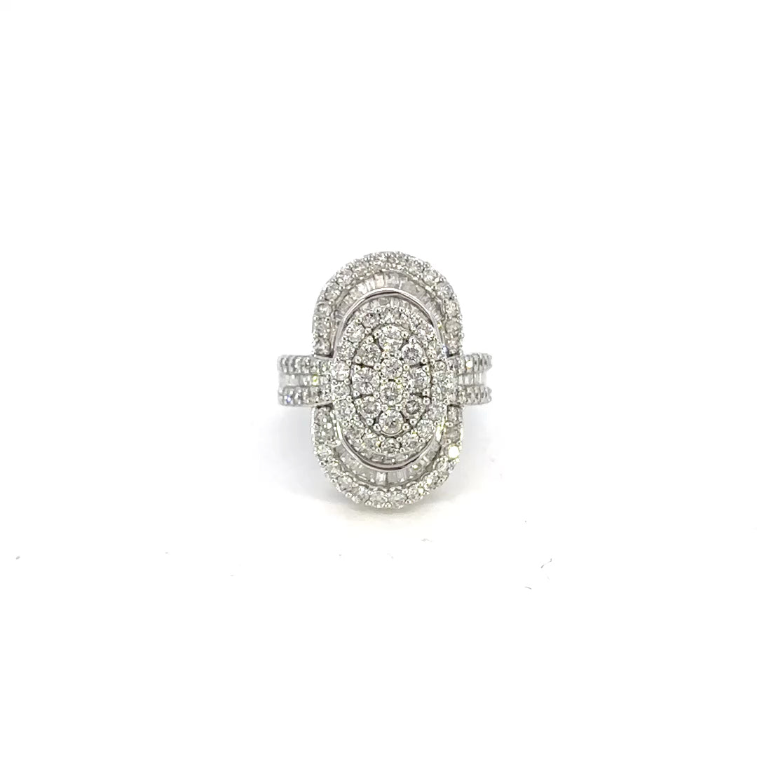 Art Deco Cocktail Ring