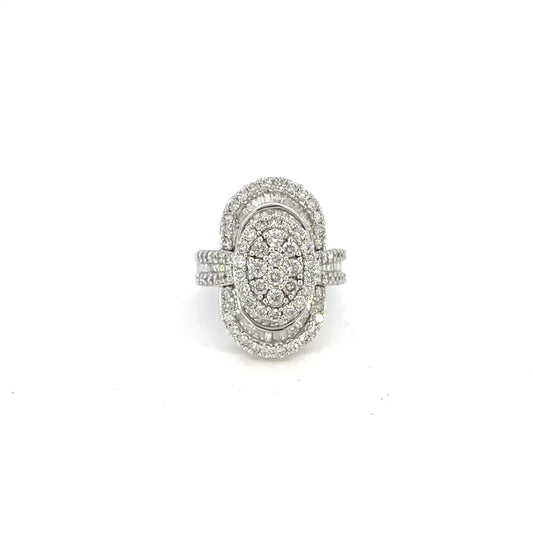 Art Deco Cocktail Ring