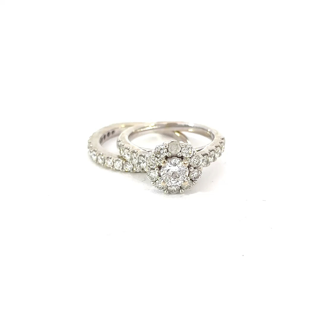 Diamond Wedding Set