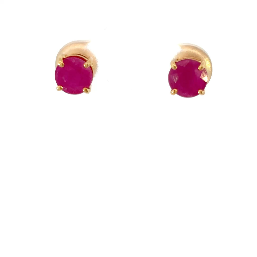 Ruby Earrings