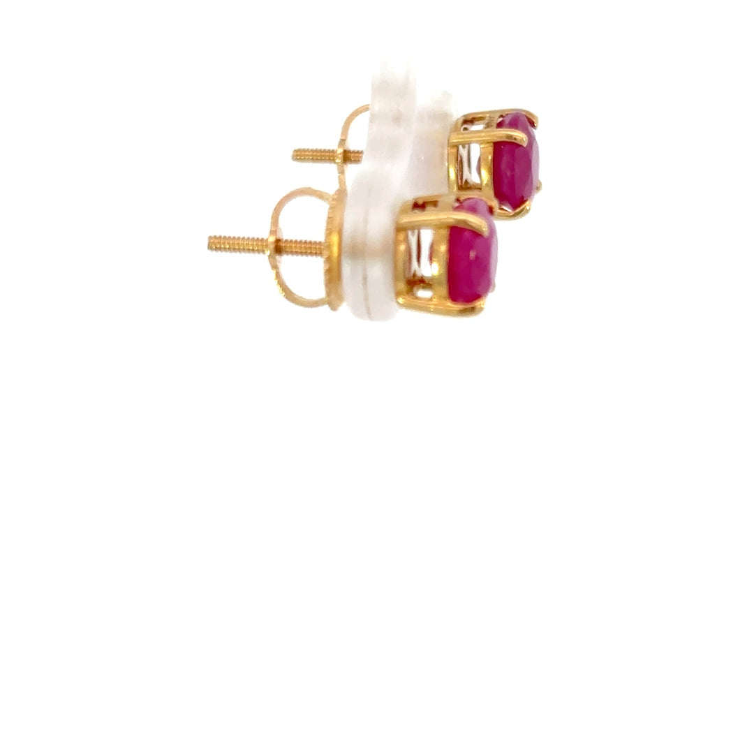 Ruby Earrings